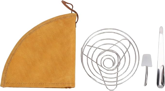 Coffee Accessories Set, Stainless Steel Foldable Filter Holder, Travel Brewing - Image 6