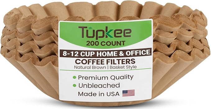 Coffee Filters 8-12 Cups by Tupkee