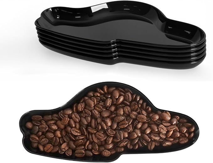 Coffee Bean Cupping Tray 6 Pack Cloud Shape Espresso Dosing Tray Scale Coffee by CAFEMASY