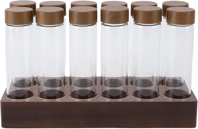 CHICIRIS Coffee Bean Storage Tubes, 12 Pack Single Dose Coffee Bean Cellars - Image 2