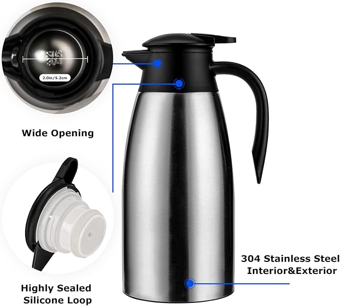 6 sets 70 oz Thermal Coffee Carafe - Image 4