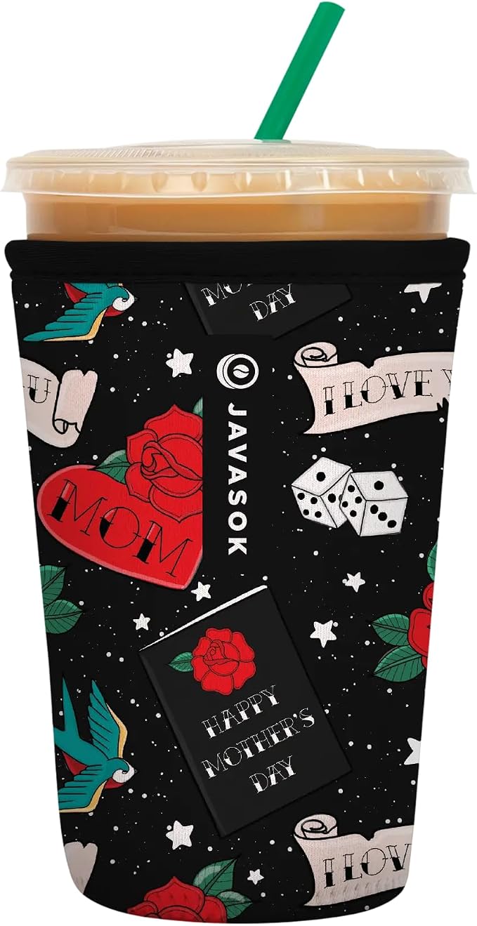 Sok It JavaSok Iced Coffee & Cold Soda Insulated Neoprene Cup Sleeve by SokIt