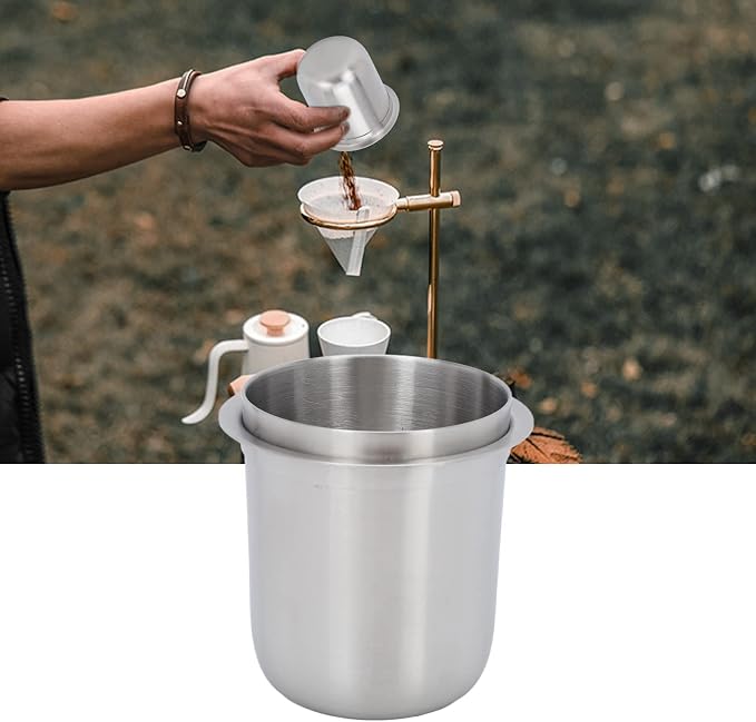 Stainless Steel Espresso Dosing Cup - 150ml - Image 4