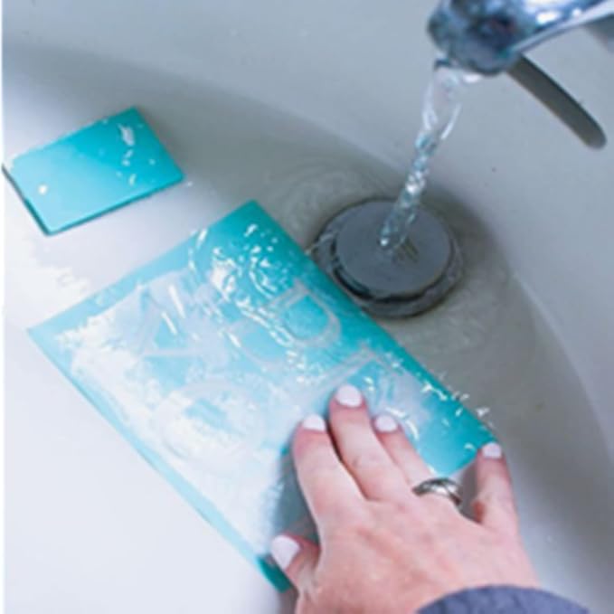 JAJADO Hello Winter Stencils Self Adhesive Silk Screen Stencil Reusable - Image 7