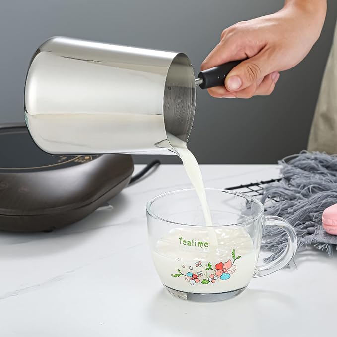 Milk Butter Warmer Pot, 20oz/600ml Turkish Coffee Pot, Stovetop Chocolate - Image 4