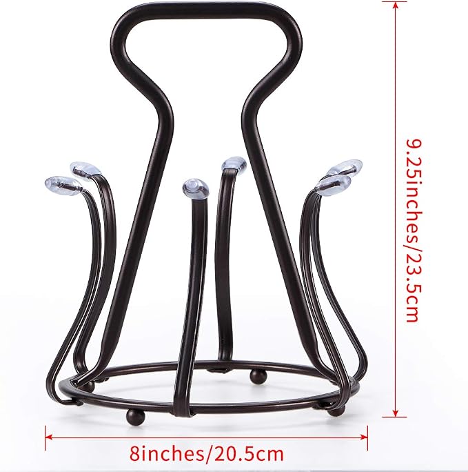 Skelang 2-Pack Cup Drying Rack, Cup Drying Stand - Image 3