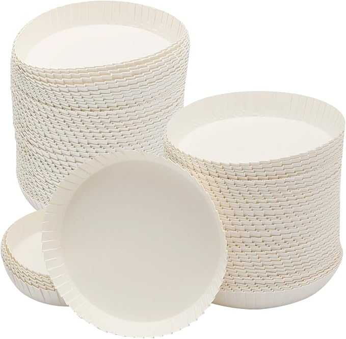 100pcs Disposable Cup Coverware 8 X 8cm Coffee Cup Drinking Lid Paper Cup Cap by Vkinman