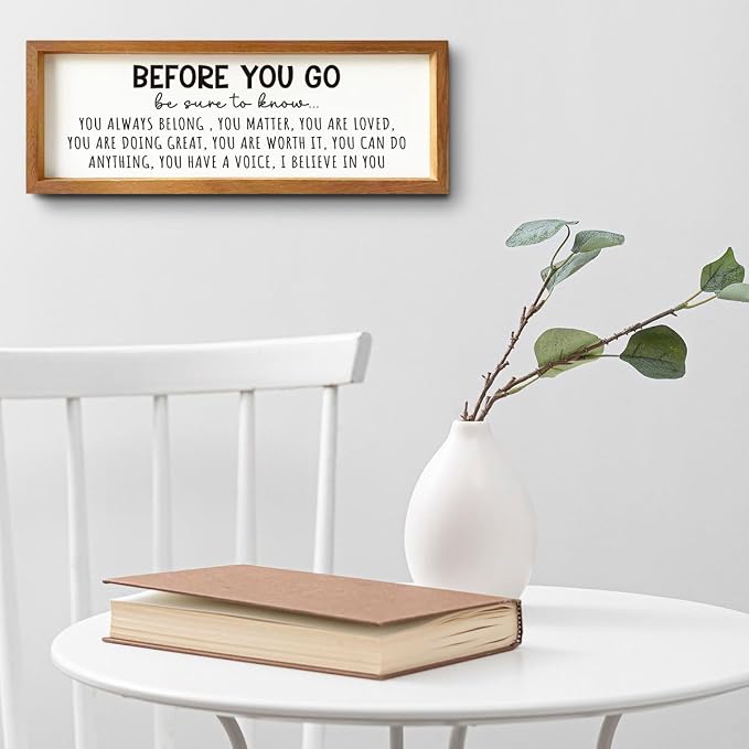 You Matter, You are Loved Wooden Picture Frame - Image 5