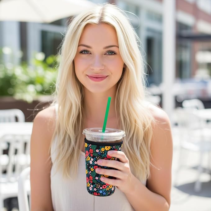 Reusable Iced Coffee Insulator Sleeve - Image 4