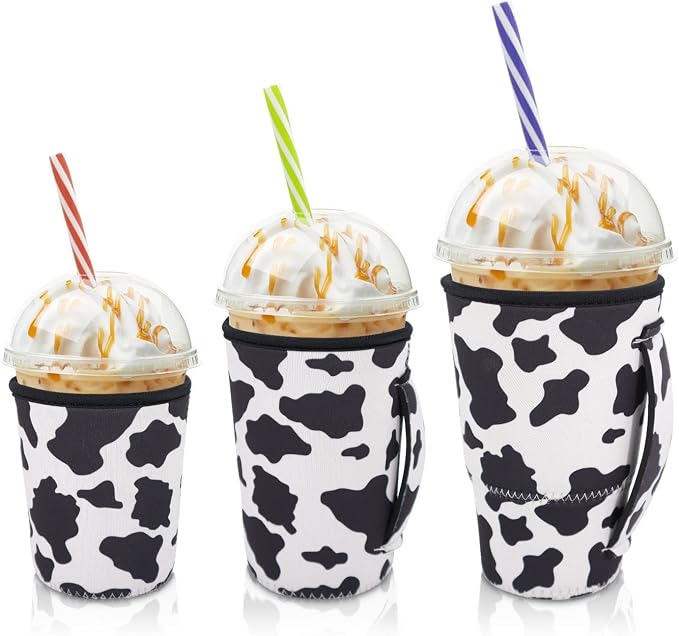 Iced Coffee Sleeve Insulator Sleeves by AJLTPA