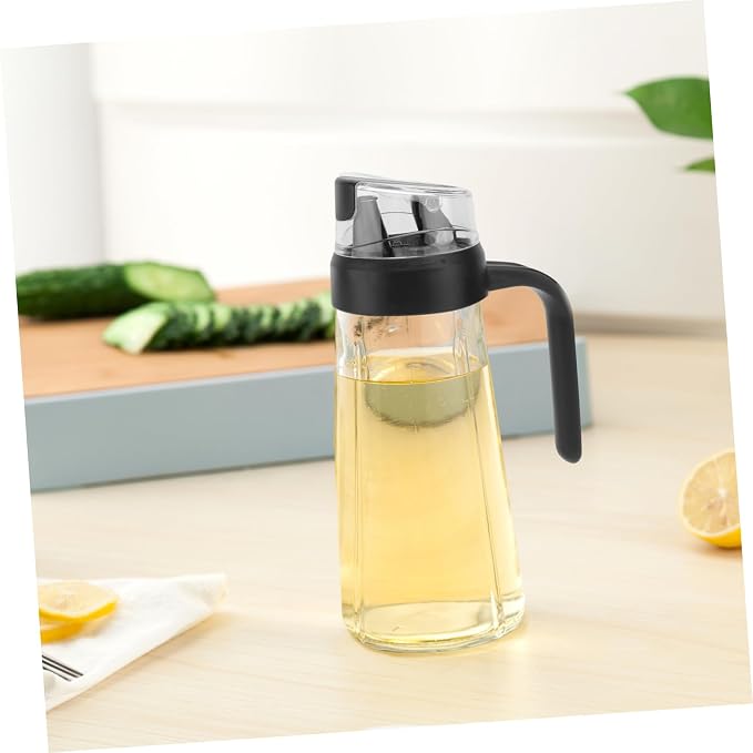 ULTECHNOVO 1pc Automatic Glass Oil Dispenser Bottle Seasoning Storage - Image 5