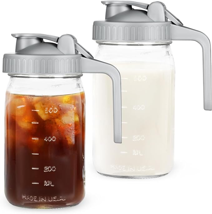 Creamer Pitcher Jar with Lid by AoeJarry