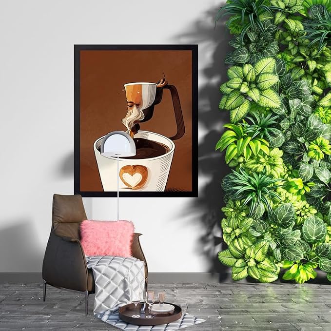 Lawrence Williams Designs Artistic Coffee Pour Poster - Image 7