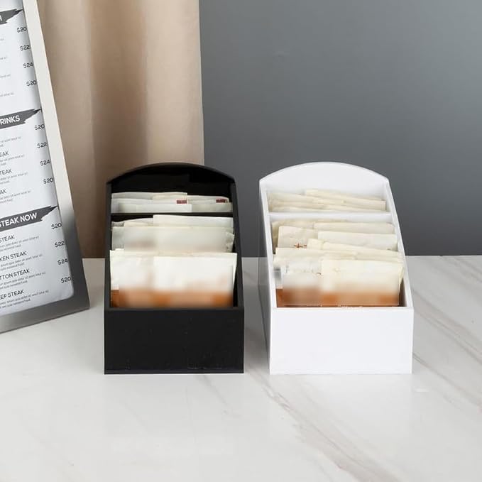 BinaryABC Coffee Bar Sugar Packet Holder, Sugar Packet Organizer, Tea Bag - Image 8