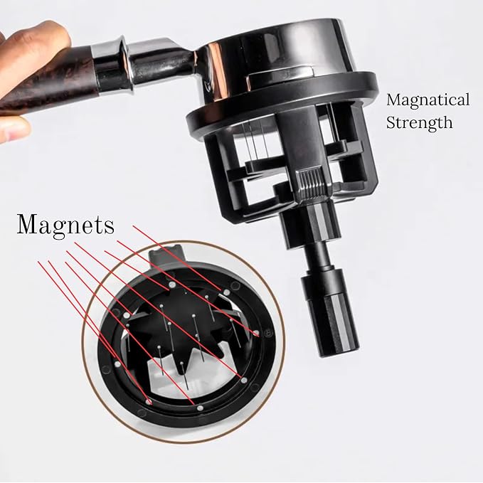 58mm WDT Espresso Tool – Adjustable Height Coffee Distributor & Leveler - Image 8