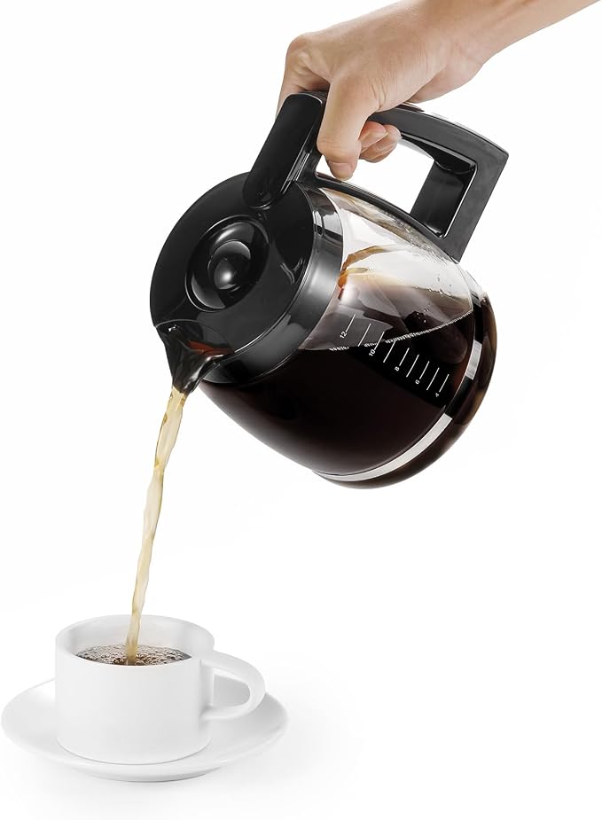 12-Cup Replacement Glass Carafe Compatible - Image 3