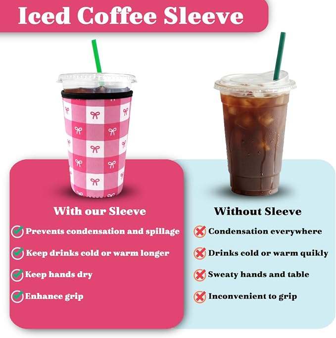 Reusable Iced Coffee Insulator Sleeve - Image 3