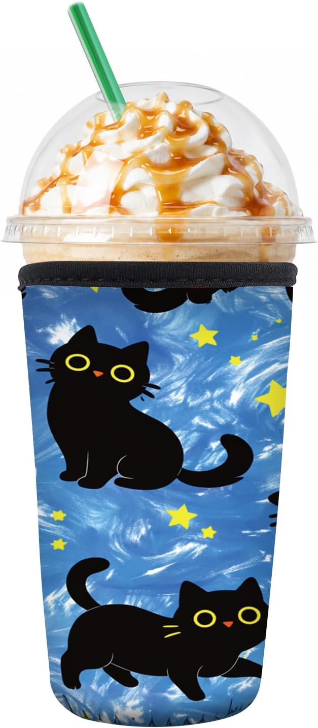 Reusable Neoprene Coffee Sleeve by Unknown