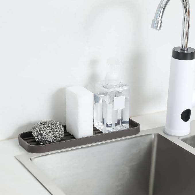 MicoYang Silicone Kitchen Sink Organizer Tray - Image 8