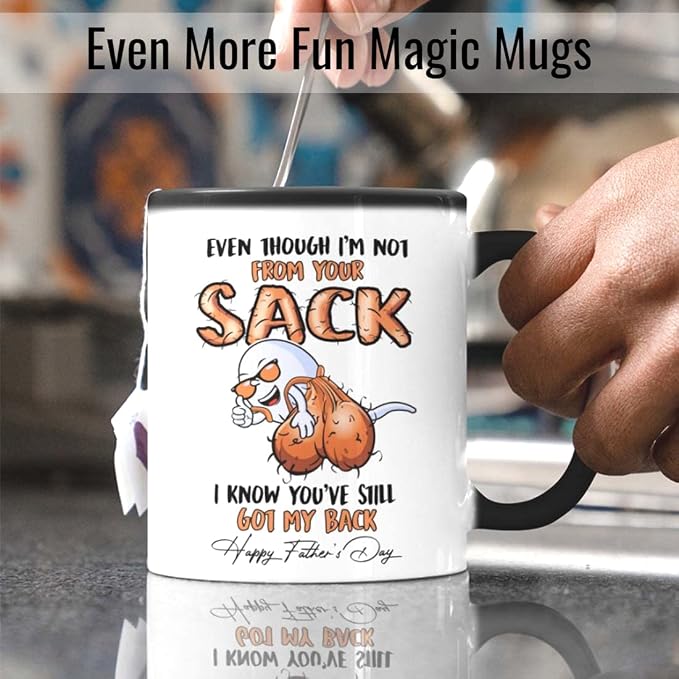 TANGLONG Color Changing Coffee Mugs 11oz Sublimation Mugs Magic Mug Heat - Image 4