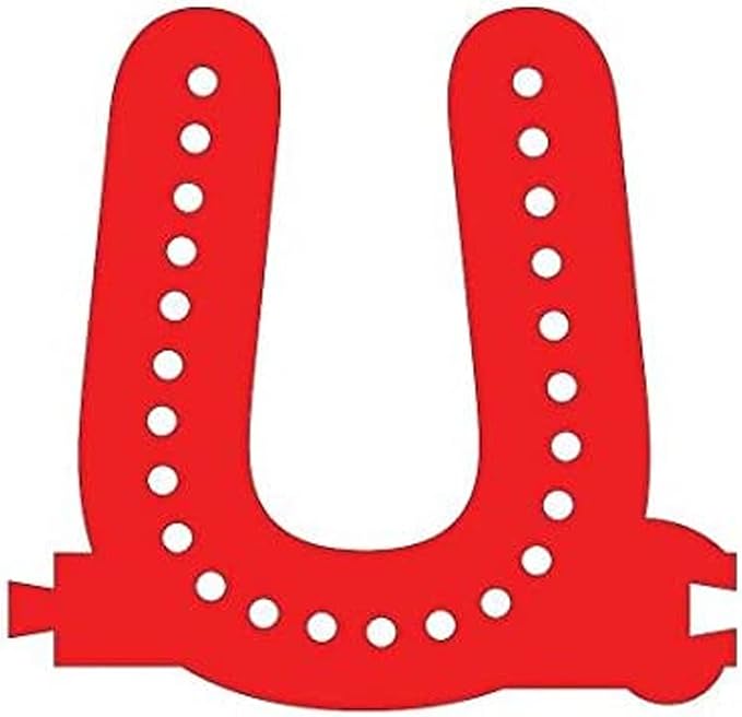 M&T Displays LED Marquee Letter Lights Modular Red Light Up Alphabet Initial U - Image 2