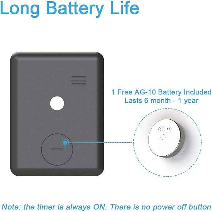 Attom Tech 2 PCS Ultra Slim Digital Kitchen Timer - Image 6