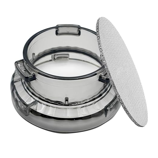 54mm Espresso Dosing Funnel and Puck Screen Set by YJNAUPAI