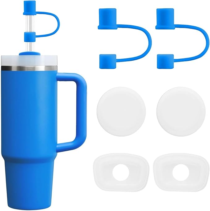 MOLOSLEEVE 21 Colors Straw Toppers Include A Set of Leak-proof Plugs, by MOLOSLEEVE