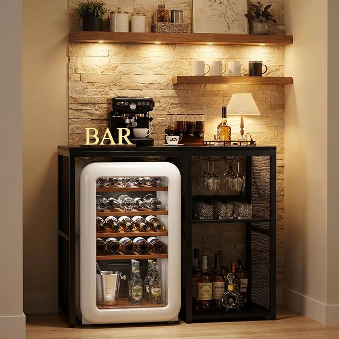 Homieasy Mini Fridge Cabinet - Image 7