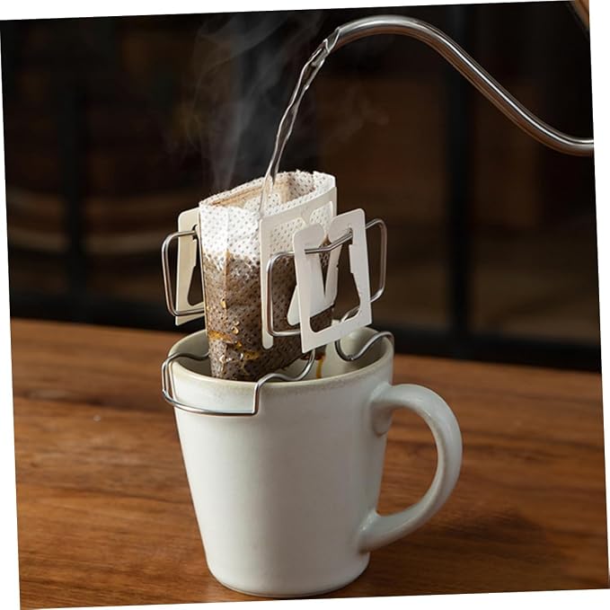 MAGICLULU Fine Mesh Strainer Hanging Ear Drip Holder Drip Bag Stand Cup Filter - Image 6