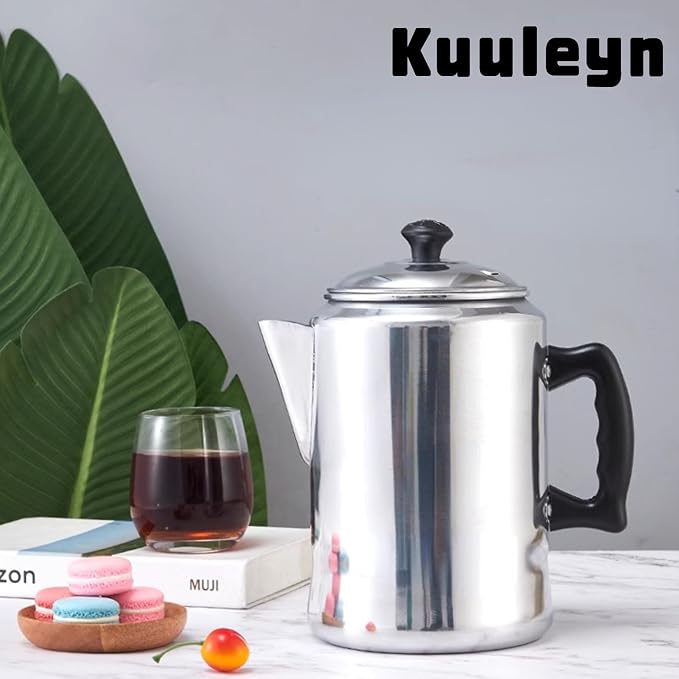 Coffee Maker Pot, Coffee Percolator Coffee Pot, Aluminum Alloy Coffee Maker Pot - Image 7