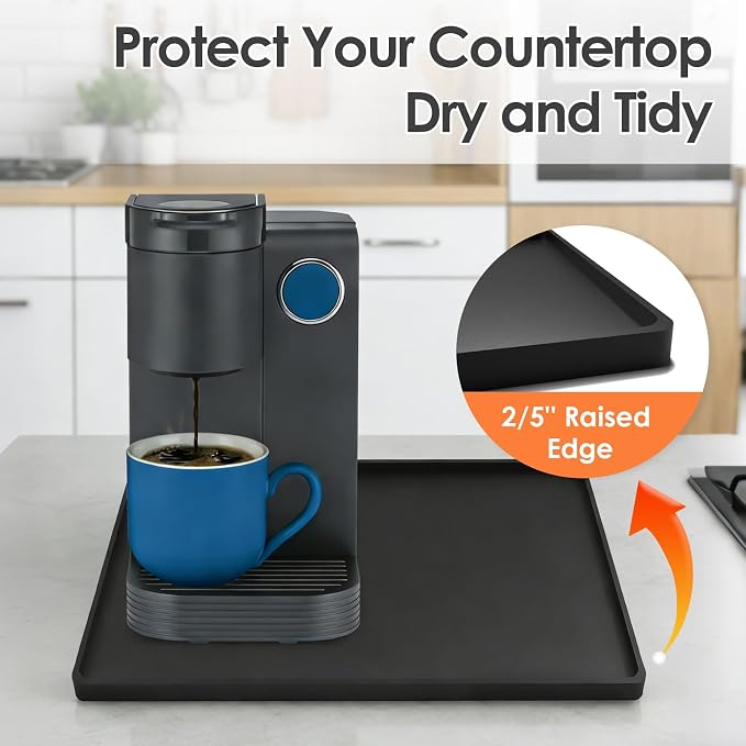 TOHONFOO Silicone Coffee Maker Mat - Image 4