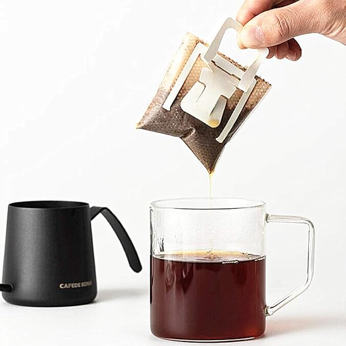 Coffee Filter Paper Bag, Hanging Ear Drip Coffee Bag Single Serve Disposable - Image 5