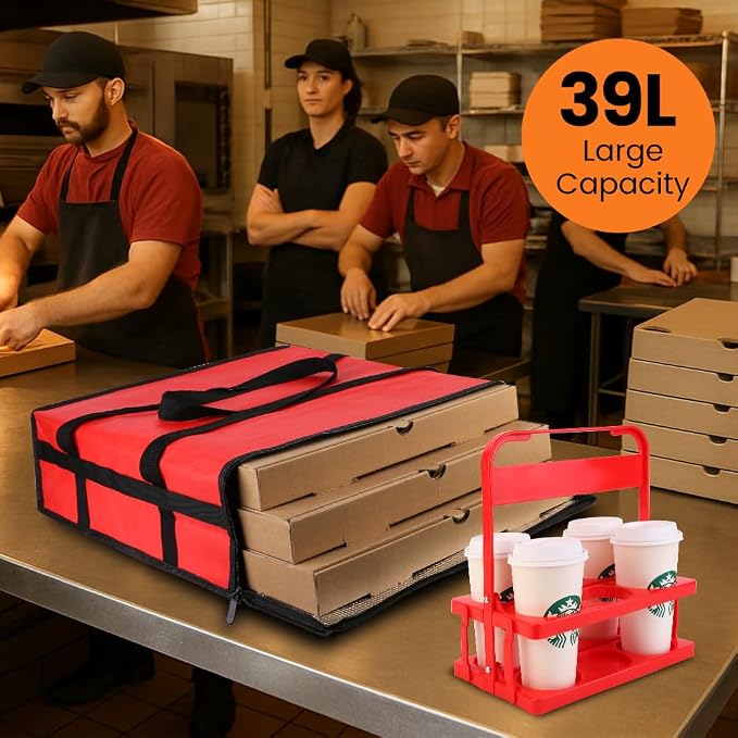 Bodaon Insulated Pizza Delivery Bag - Image 4
