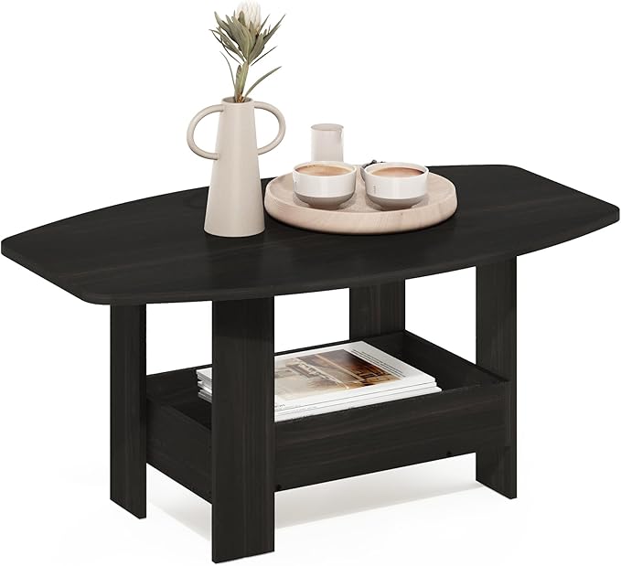 Furinno Simple Design Coffee Table, 2-Tier Modern Center Table by Furinno-FitsYourSpaceFitsYourBudget