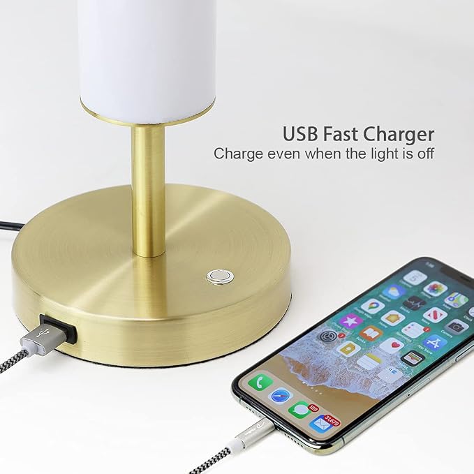 O’Bright Dimmable LED Cylinder Table Lamp - Image 4