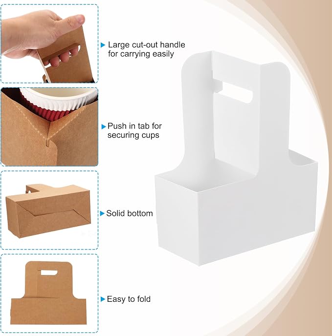 PATIKIL 2 Cup Drink Carrier - Image 3