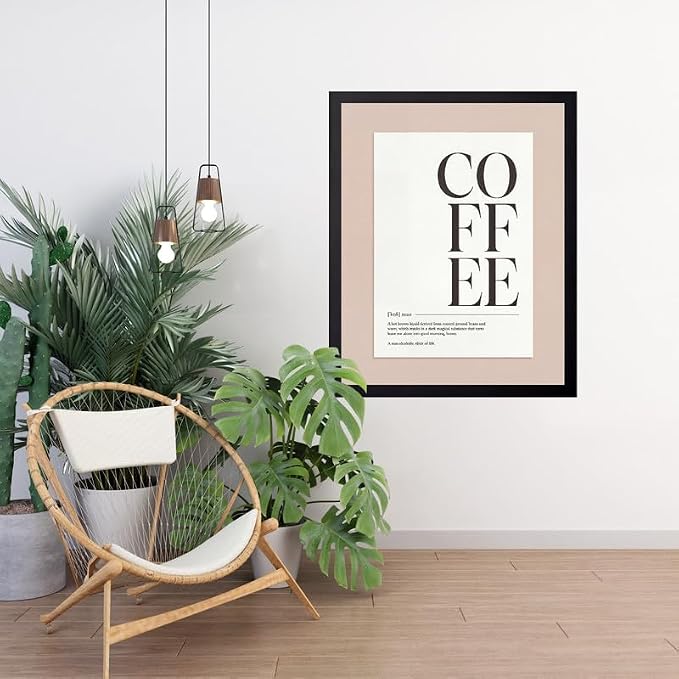 Lawrence Williams Designs Coffee Typography Poster - Image 4