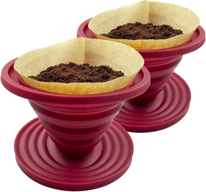 Attsky Collapsible Pour Over Coffee Dripper by Attsky