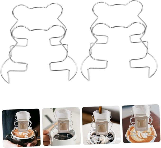 COLLBATH 2pcs Stainless Dripper Holder Hanging Drip Rack - Image 6