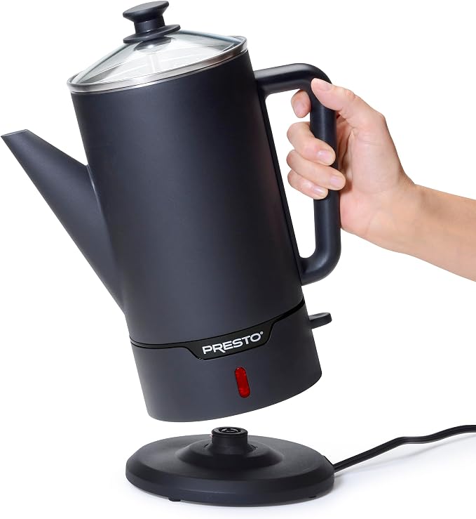 Presto 02815 12-Cup Cordless Coffee Percolator - Image 2