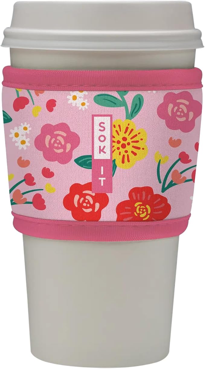 Sok It HotSok Coffee & Tea Reusable Insulated Neoprene Cup Sleeve by SokIt