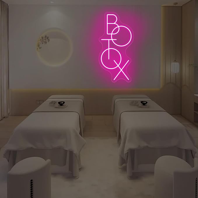 Botox Logo Neon Sign, Botox Filler Led Light, Open Welcome Neon Lights - Image 7
