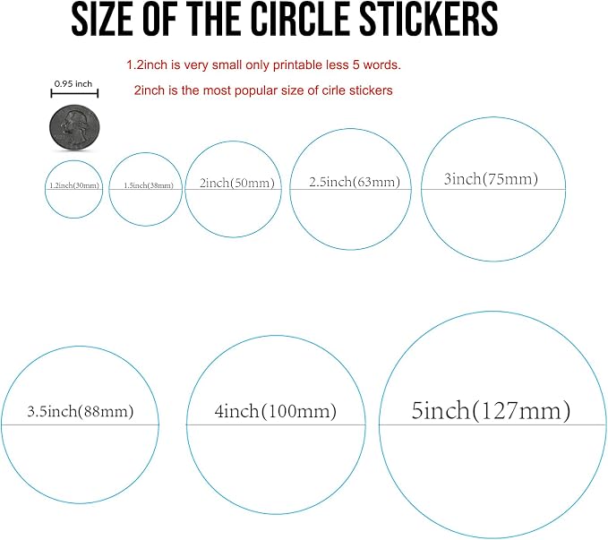 Kraft Paper Custom Stickers Round Labels Personalized - Image 7