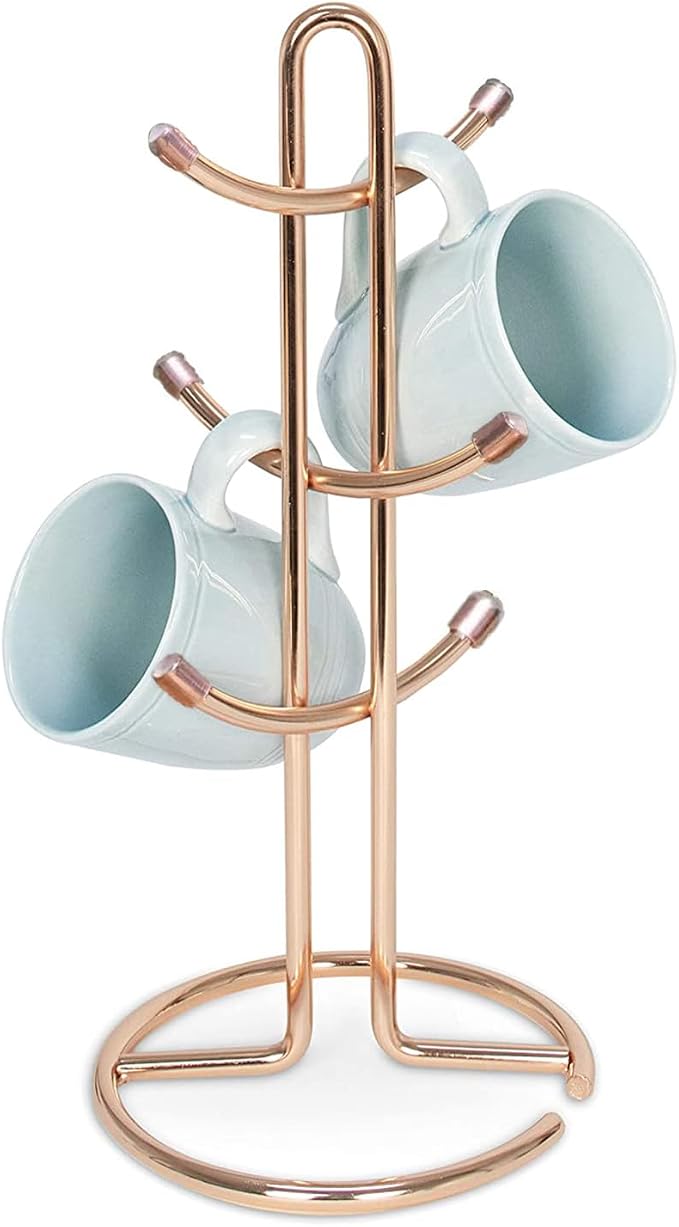 FitWell Mugs Holder, Mug Tree, Coffee Mug Hanger, Mug Tree, Mug Organizer by FitWellHomeProducts