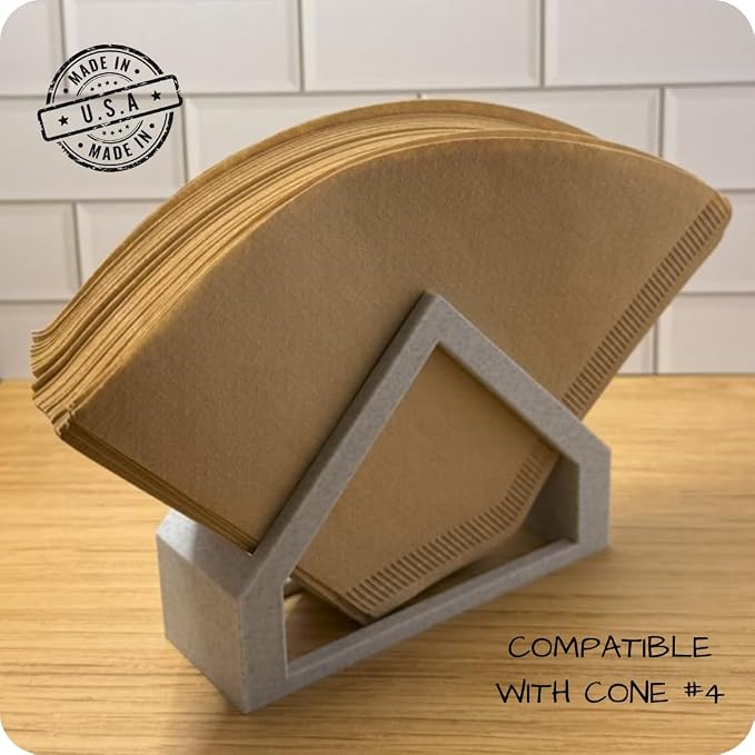 Coffee Filter Holder for #4 Cone - Image 2