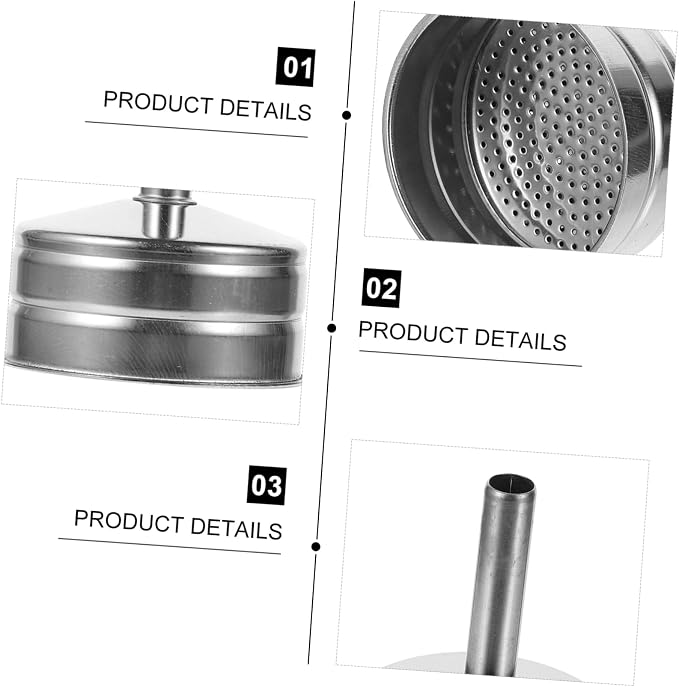 Zerodeko Stainless Dripper Funnel Non-Pressurized Coffee Filter Tool - Image 8