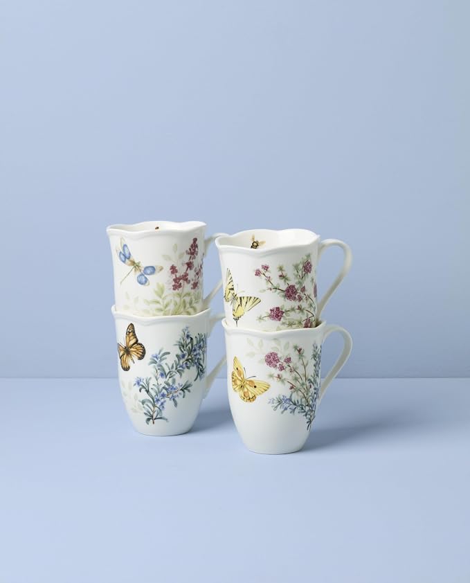 Lenox 897911 Butterfly Meadow Herbs Mugs - Image 2