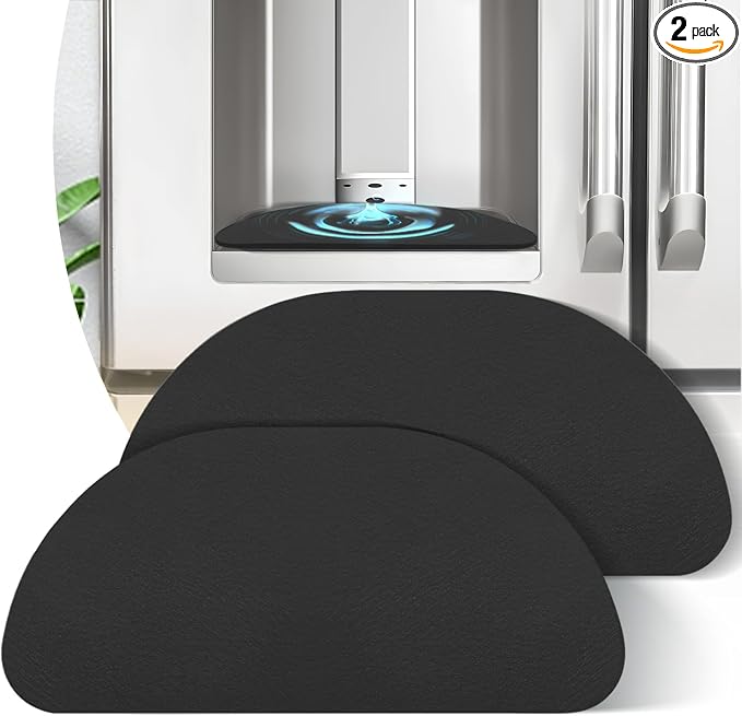 LOPNUR Refrigerator Drip Tray Catcher 2 Pack by LOPNUR