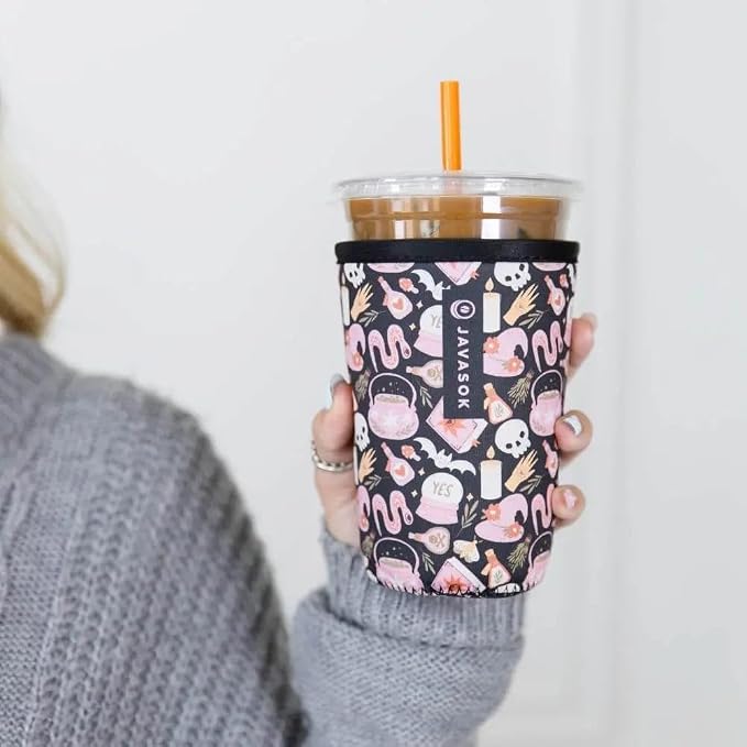 Sok It JavaSok Iced Coffee & Cold Soda Insulated Neoprene Cup Sleeve - Image 5